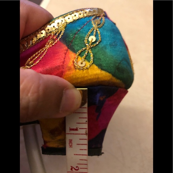 Vintage Indian kitten heel - Picture 2 of 8